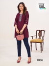 Bloom By Blue Hills Rayon Side Cut Short Kurtis Wholesale Market In Surat